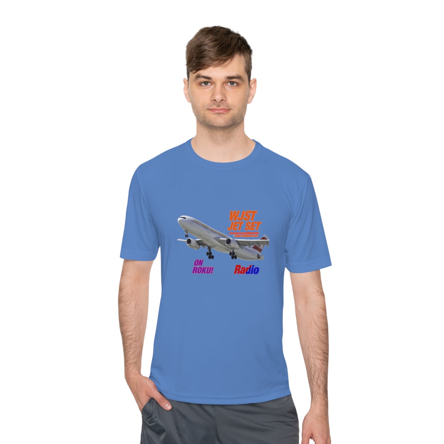 WJST Jet Set Logo Unisex Moisture Wicking Tee