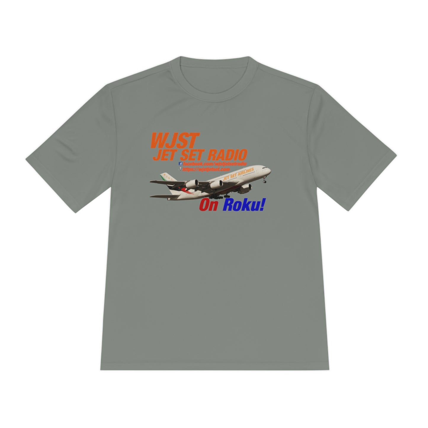 WJST Jet Set Logo Unisex Moisture Wicking Tee