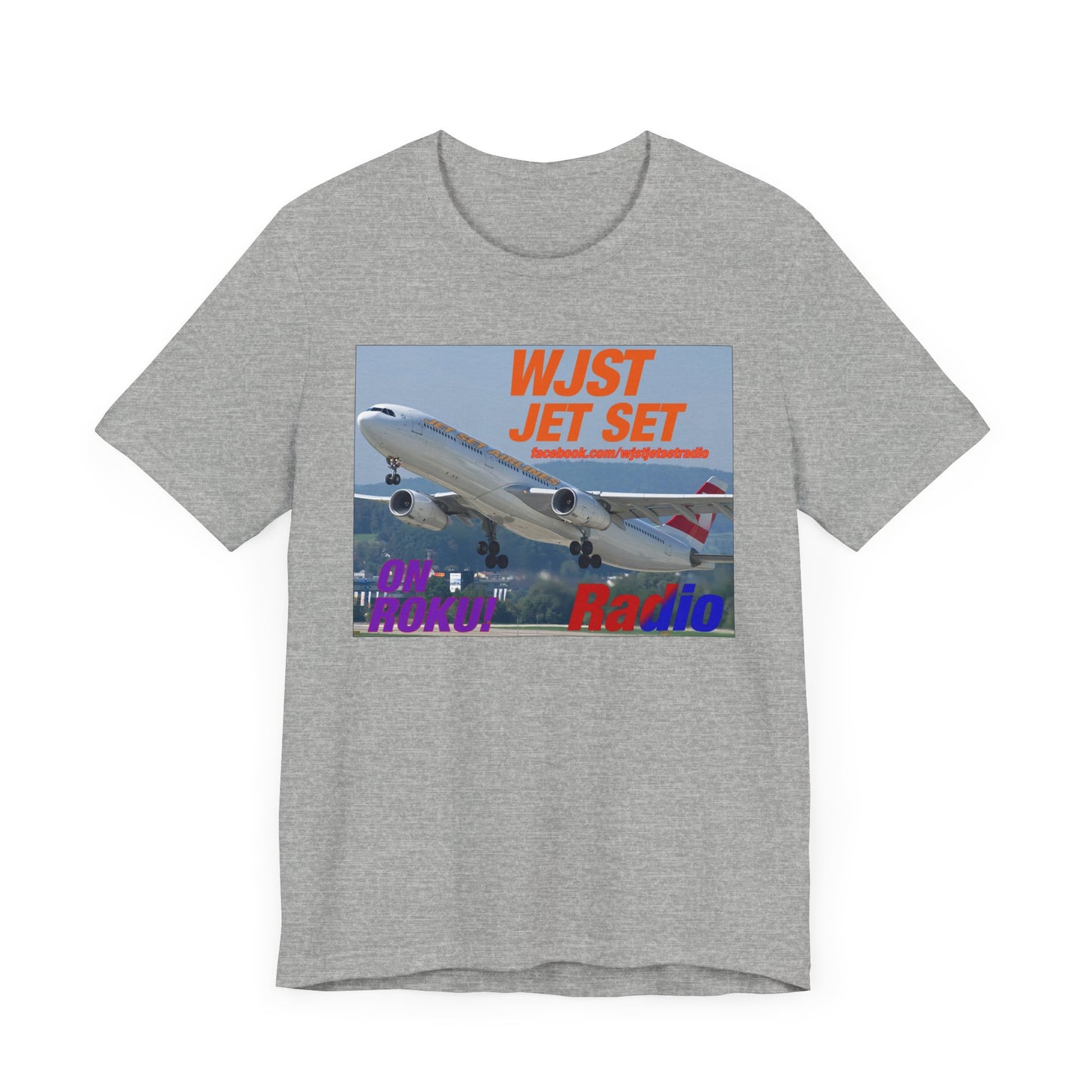 Jet Set Airlines Unisex Jersey Short Sleeve Tee