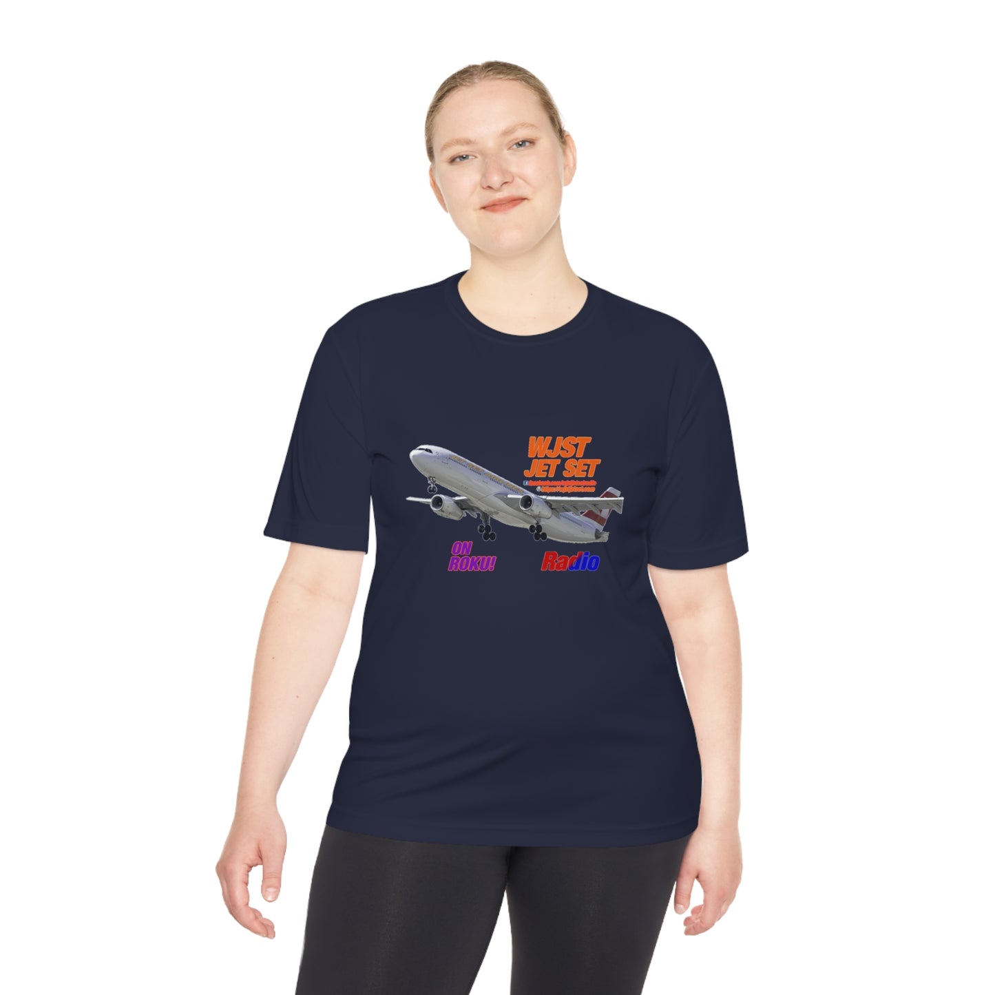 WJST Jet Set Logo Unisex Moisture Wicking Tee