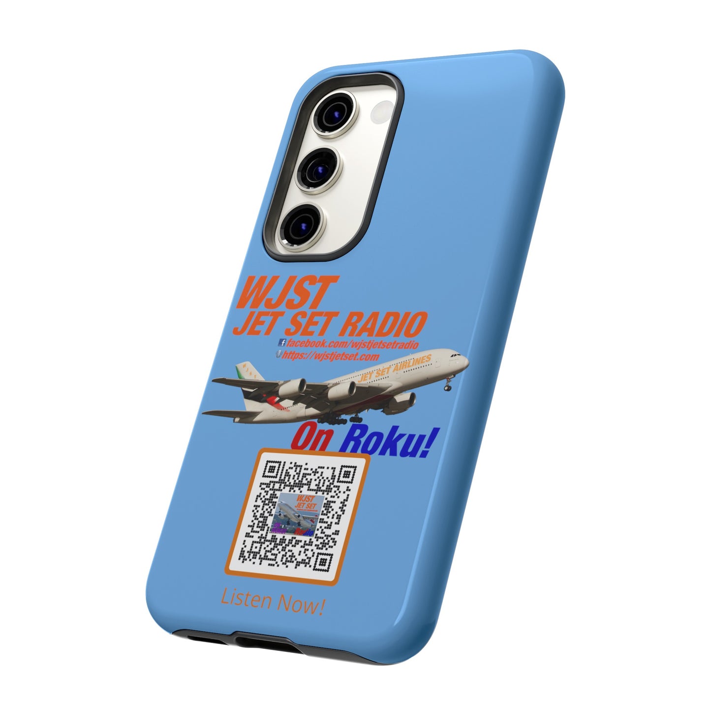 WJST Jet Set Android Tough Phone Case