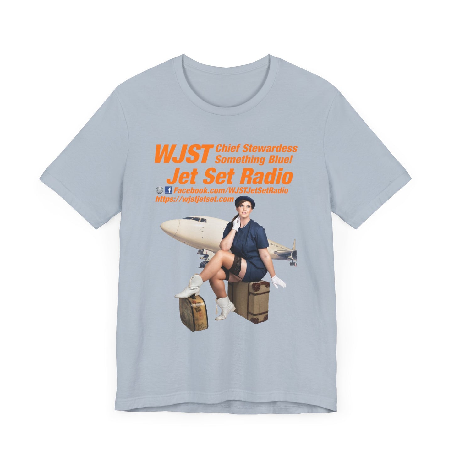 WJST Something Blue Unisex Jersey Short Sleeve Tee