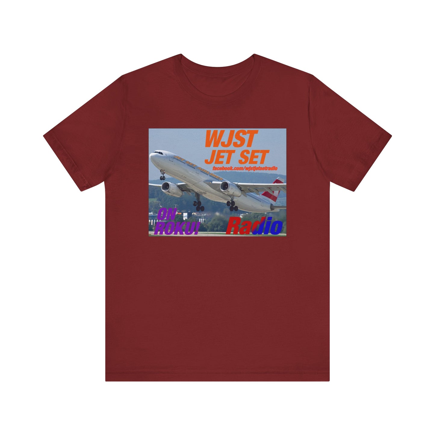 Jet Set Airlines Unisex Jersey Short Sleeve Tee