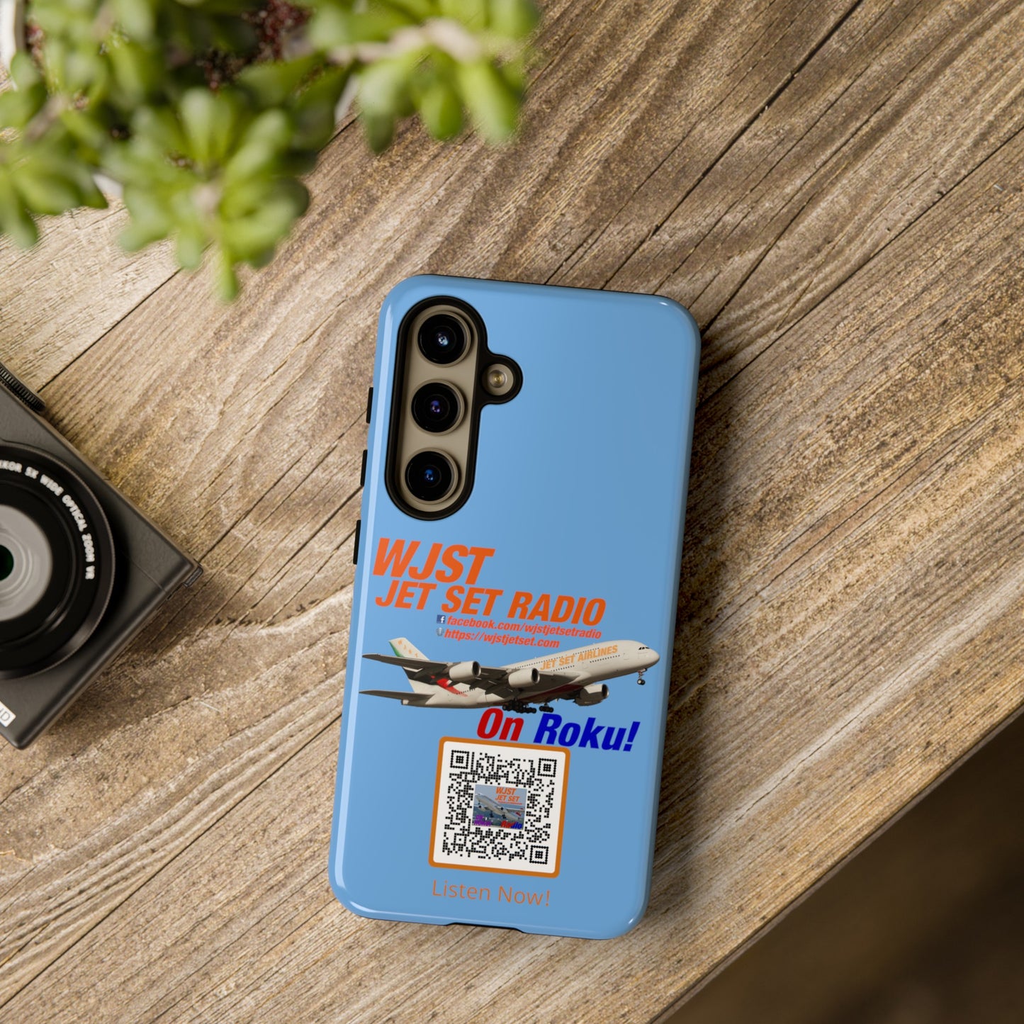 WJST Jet Set Android Tough Phone Case