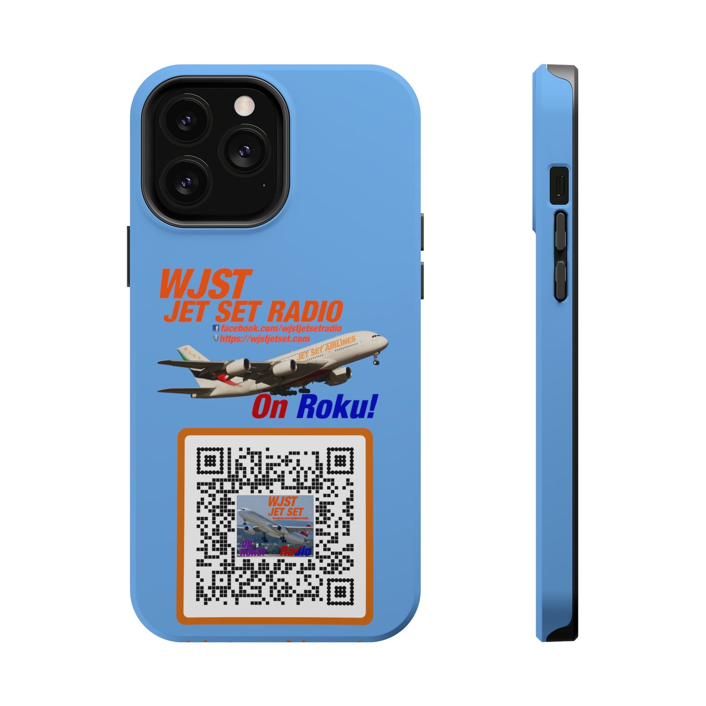 WJST Jet Set iPhone Magnetic Tough Case