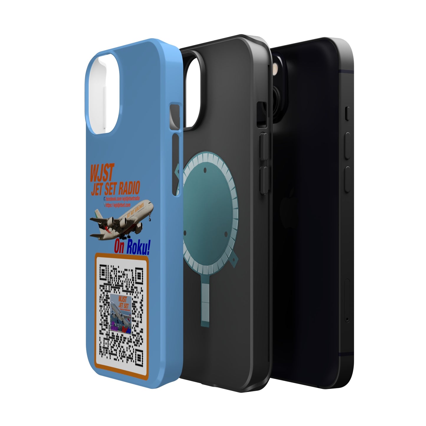 WJST Jet Set iPhone Magnetic Tough Case