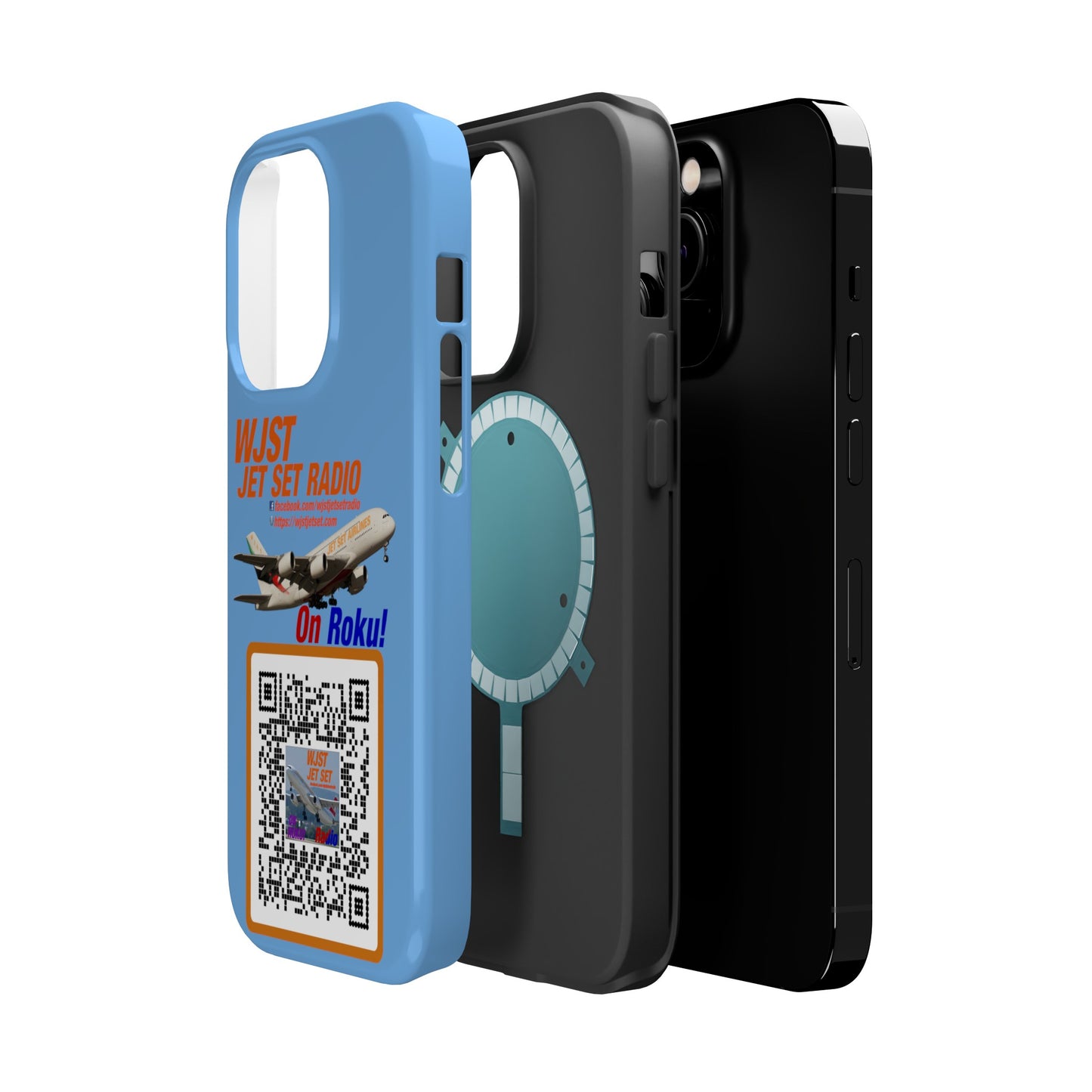 WJST Jet Set iPhone Magnetic Tough Case