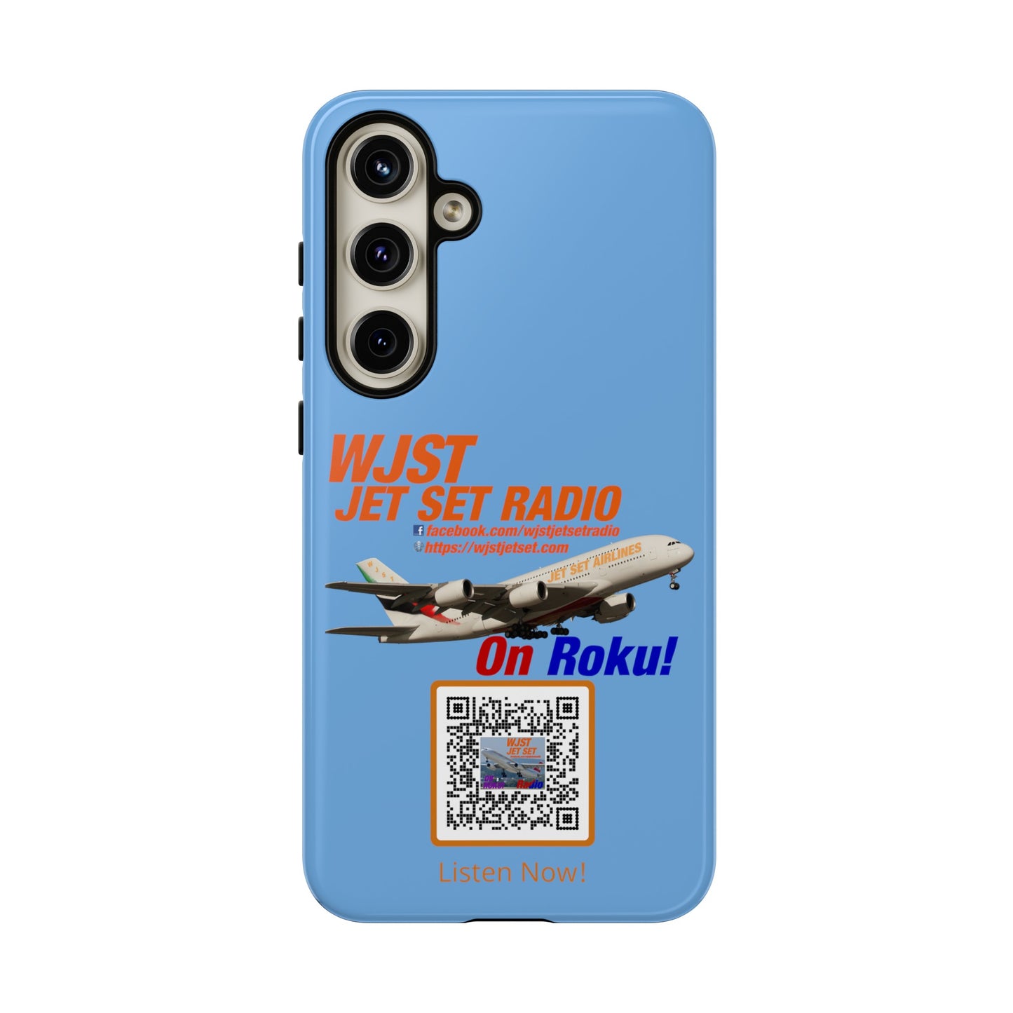 WJST Jet Set Android Tough Phone Case