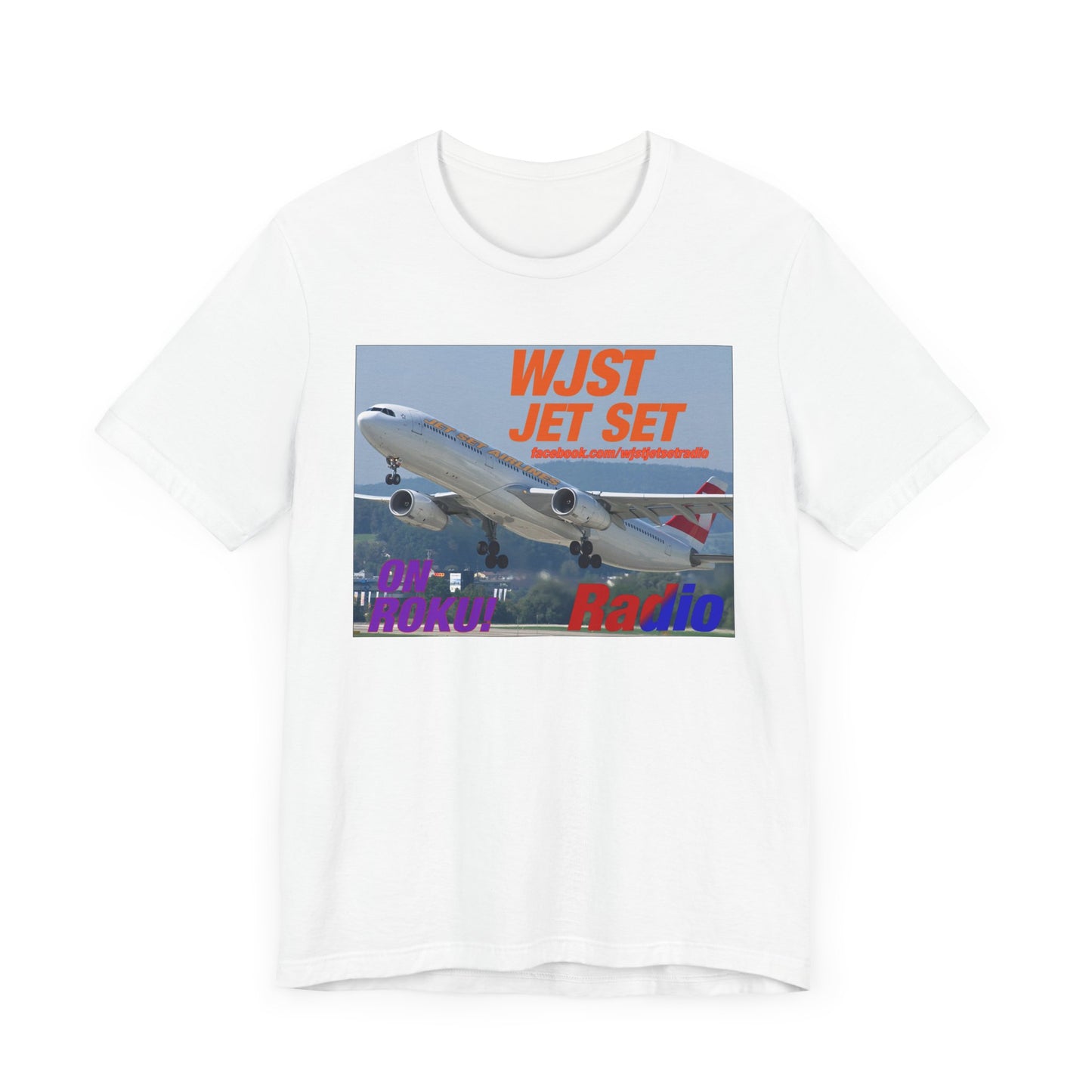 Jet Set Airlines Unisex Jersey Short Sleeve Tee