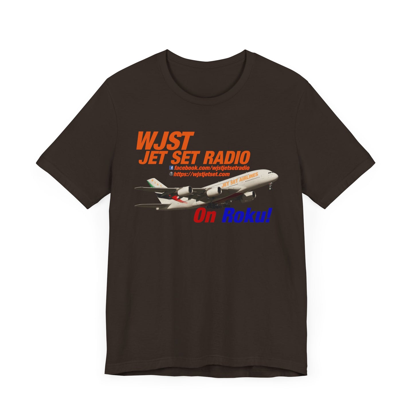 WJST Jet Set Logo Unisex Jersey Short Sleeve Tee