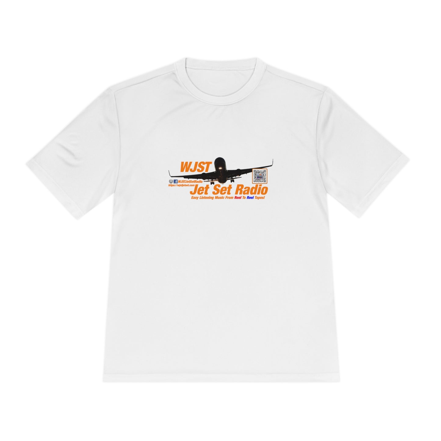 WJST Jet Set Logo Unisex Moisture Wicking Tee