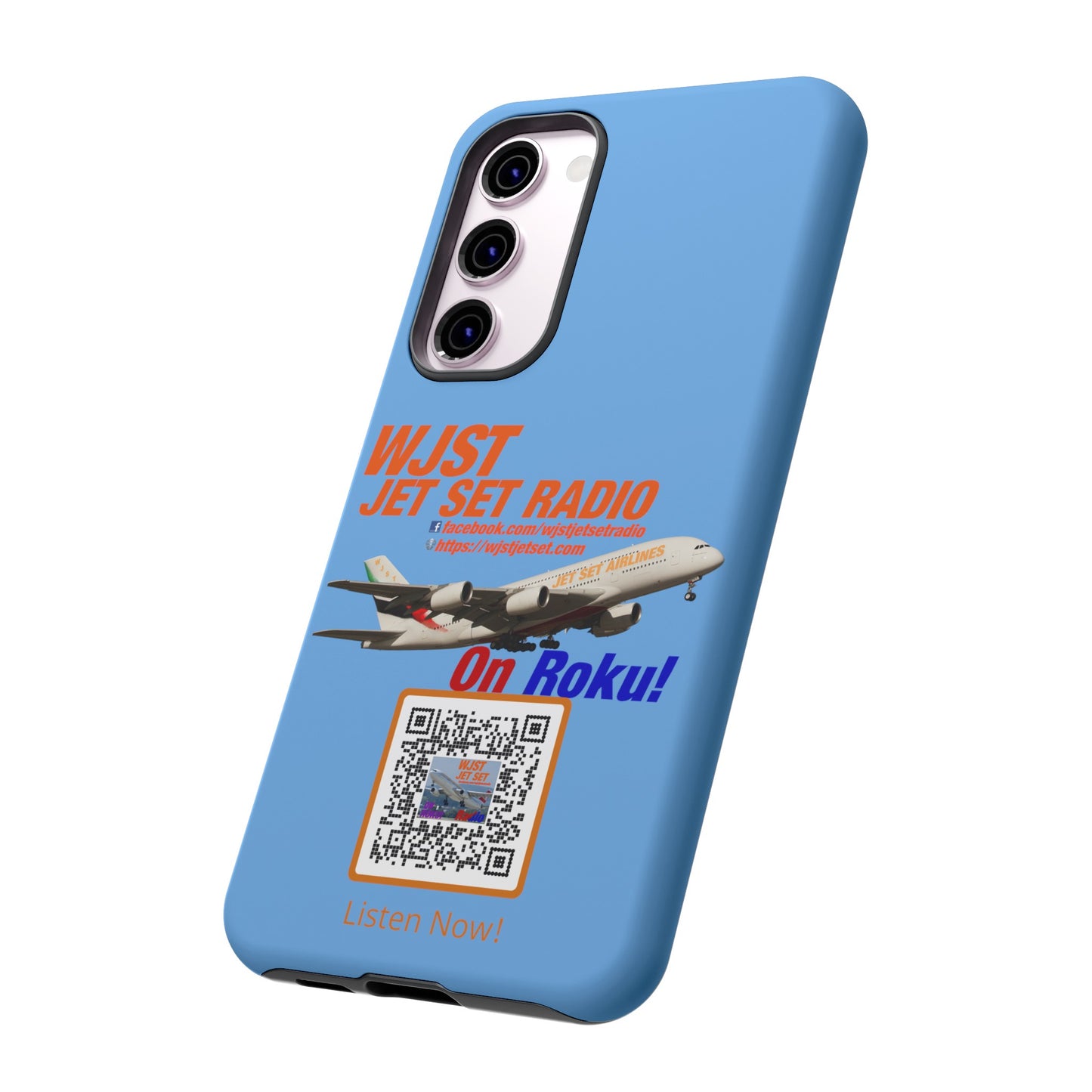 WJST Jet Set Android Tough Phone Case