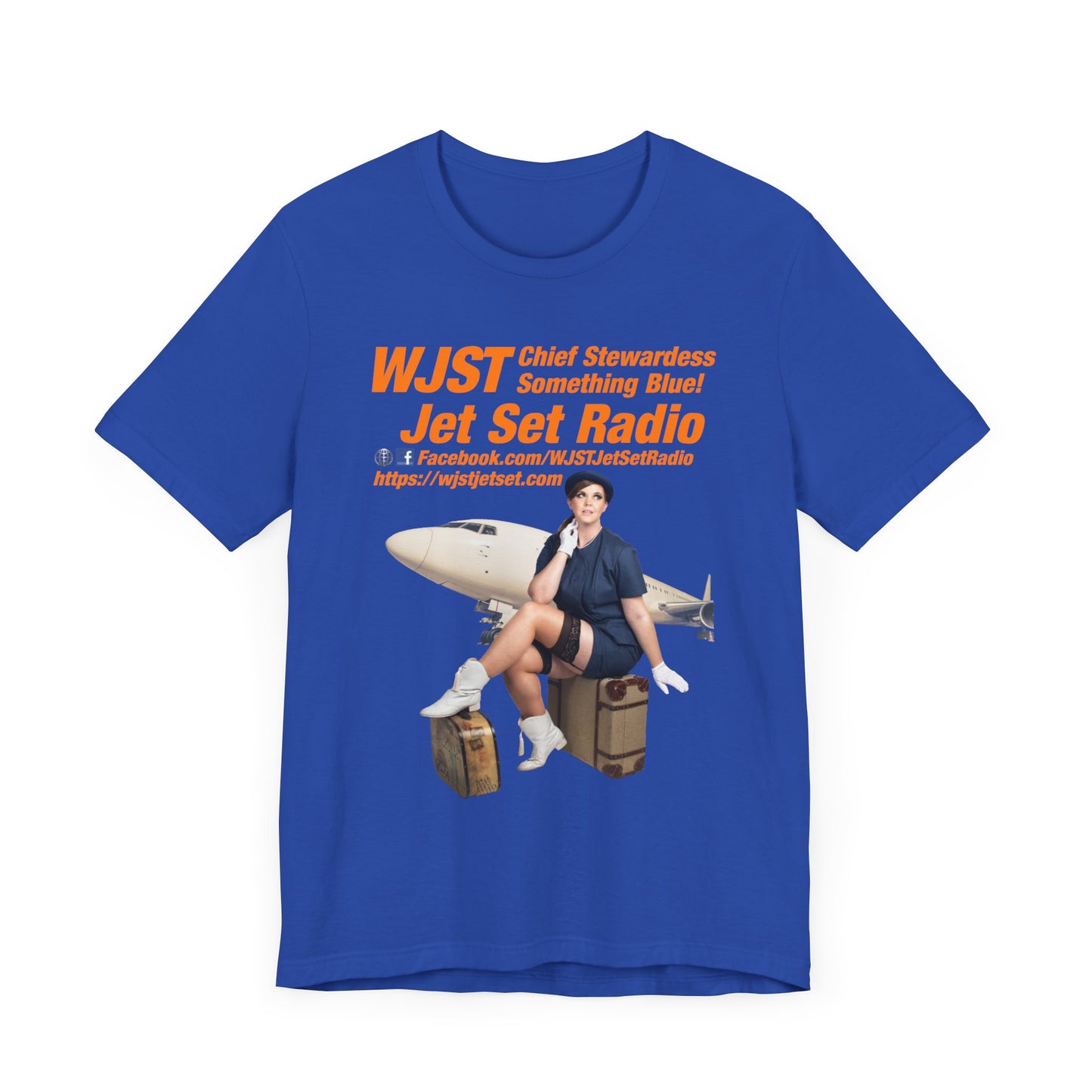 WJST Something Blue Unisex Jersey Short Sleeve Tee