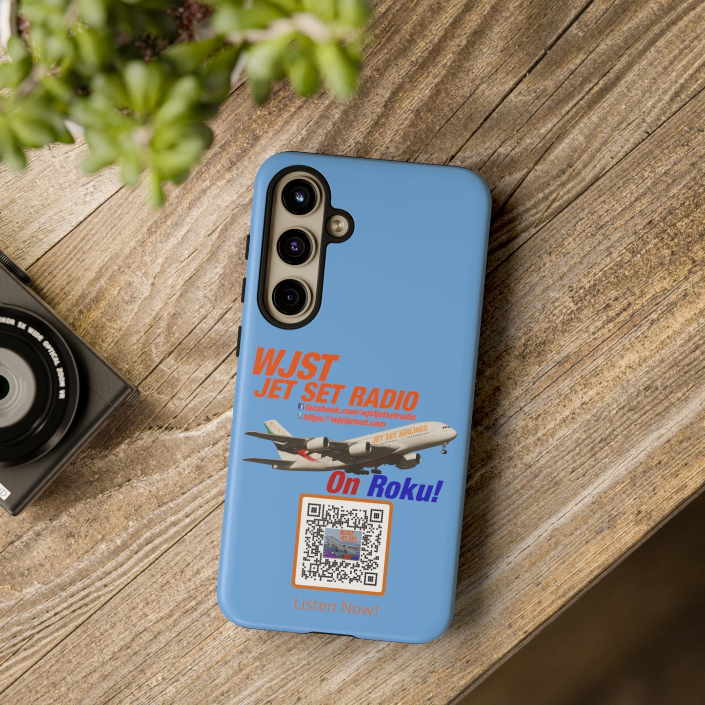 WJST Jet Set Android Tough Phone Case