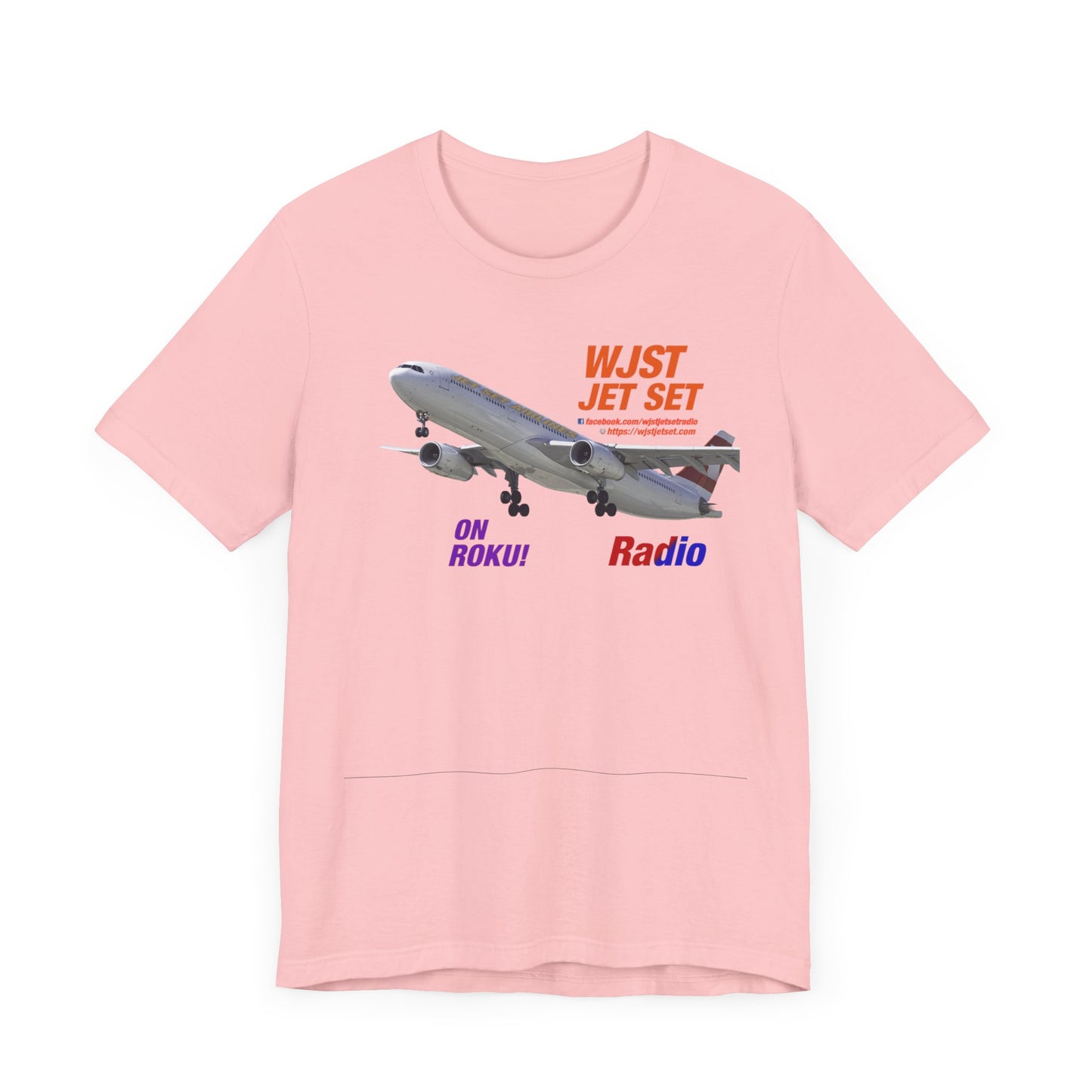 WJST Jet Set Logo Unisex Jersey Short Sleeve Tee