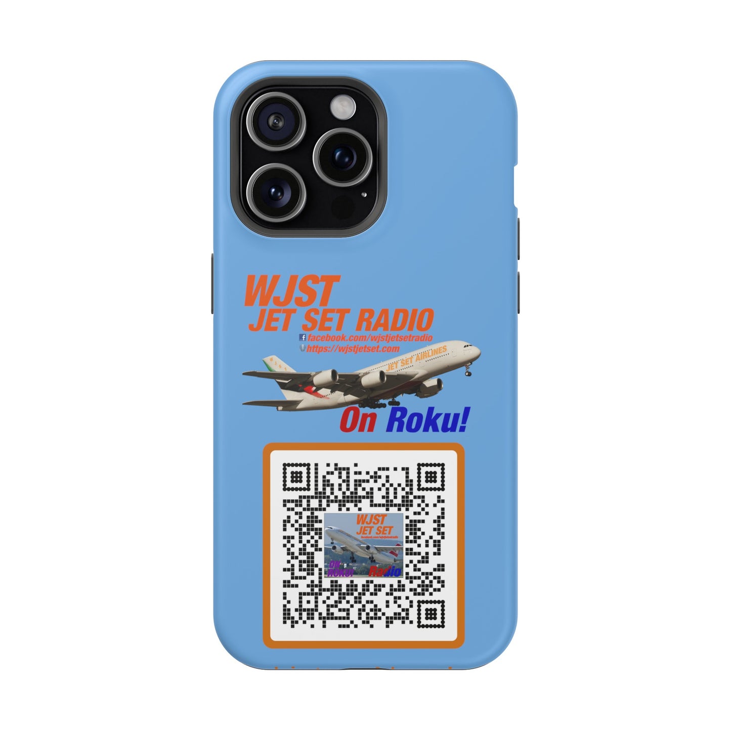 WJST Jet Set iPhone Magnetic Tough Case