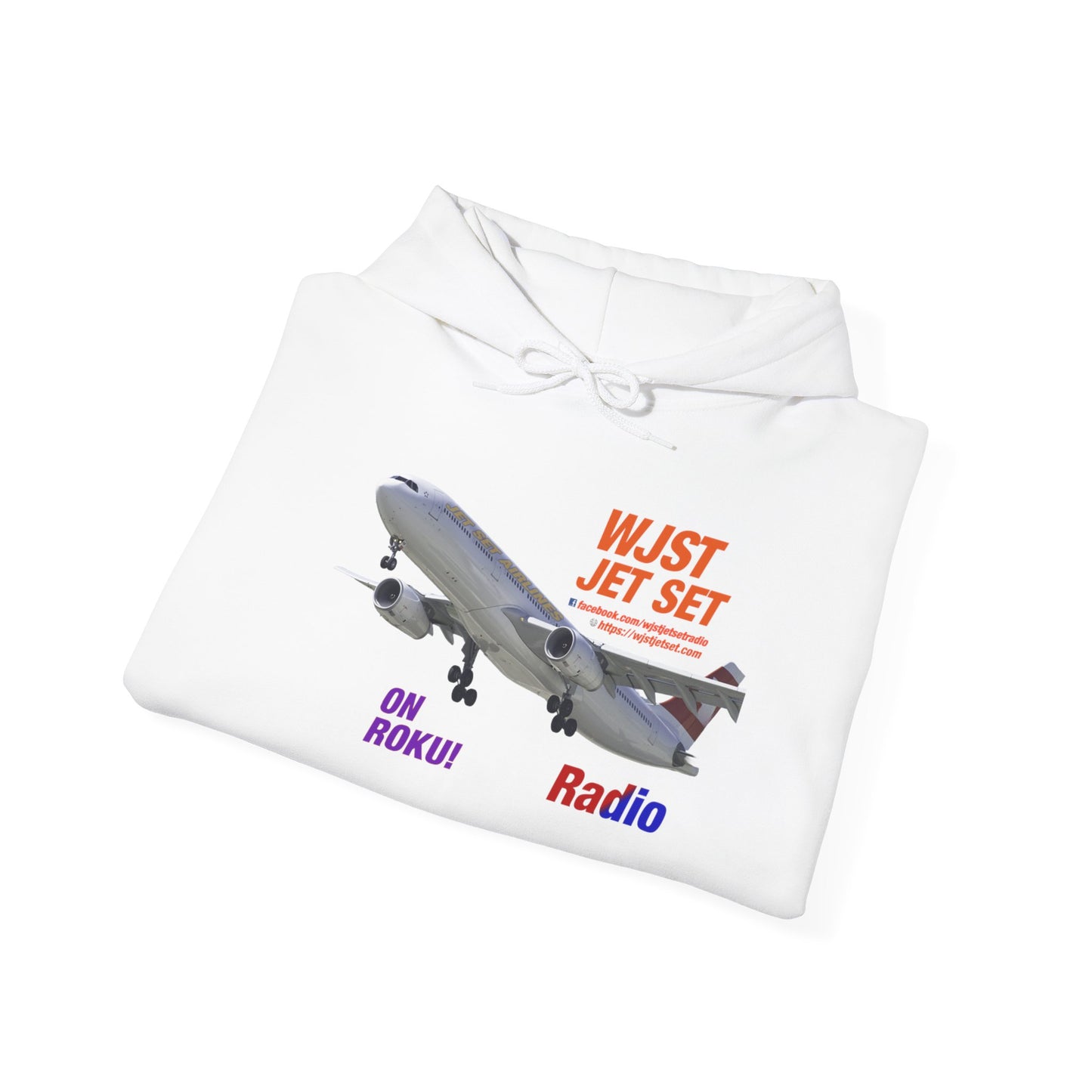 WJST Jet Set Logo Unisex Heavy Blend™ Hooded Sweatshirt