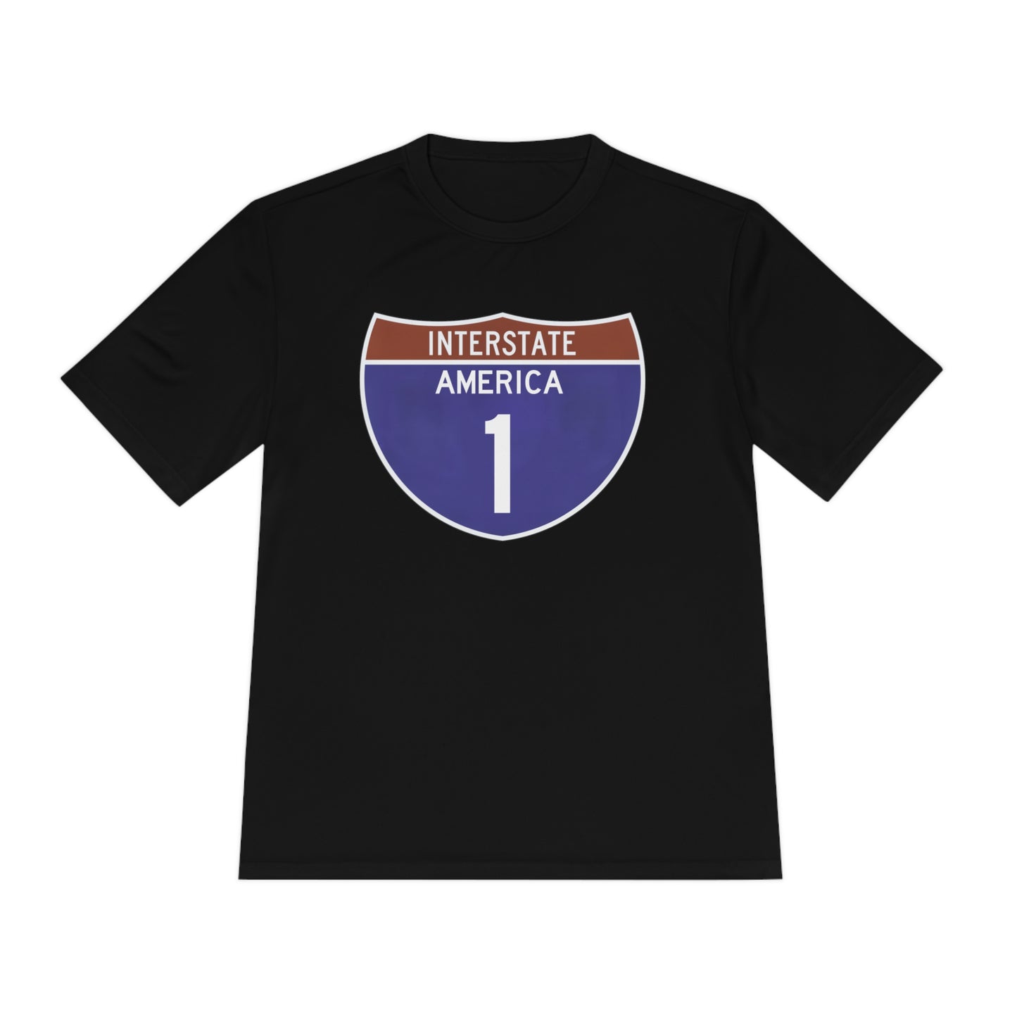 Interstate America 1 Unisex Moisture Wicking Tee