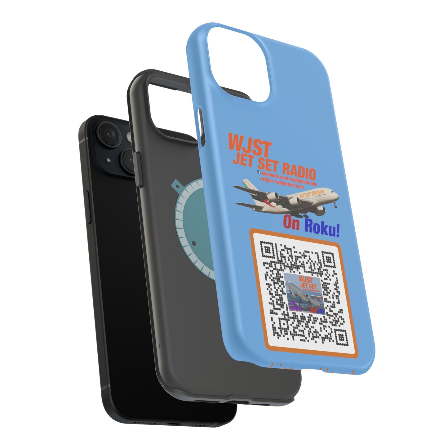 WJST Jet Set iPhone Magnetic Tough Case