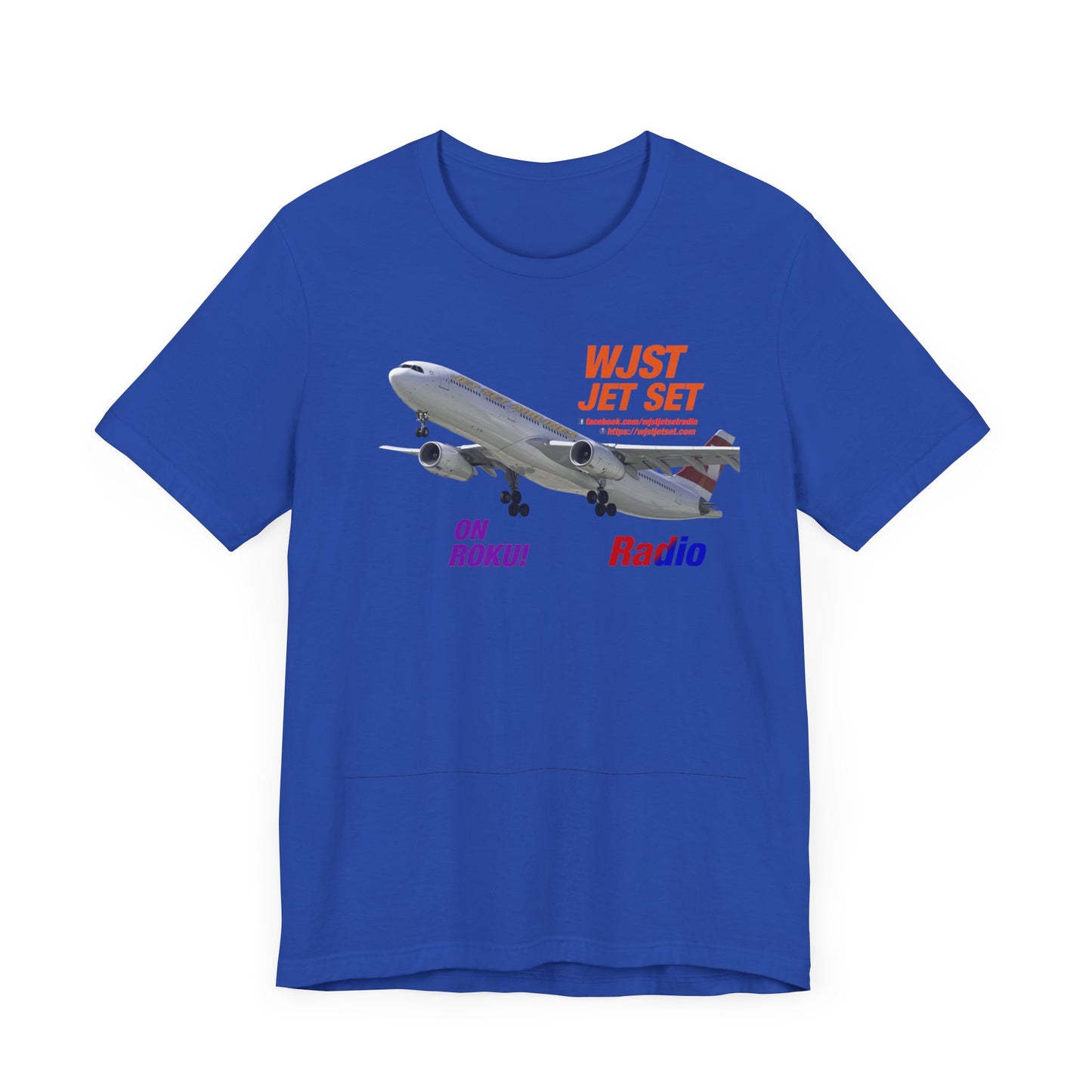 WJST Jet Set Logo Unisex Jersey Short Sleeve Tee