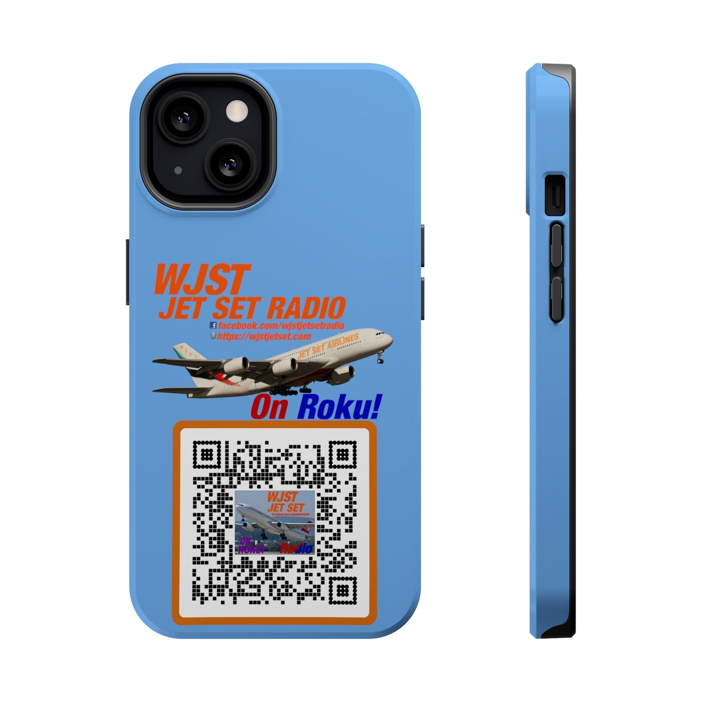 WJST Jet Set iPhone Magnetic Tough Case