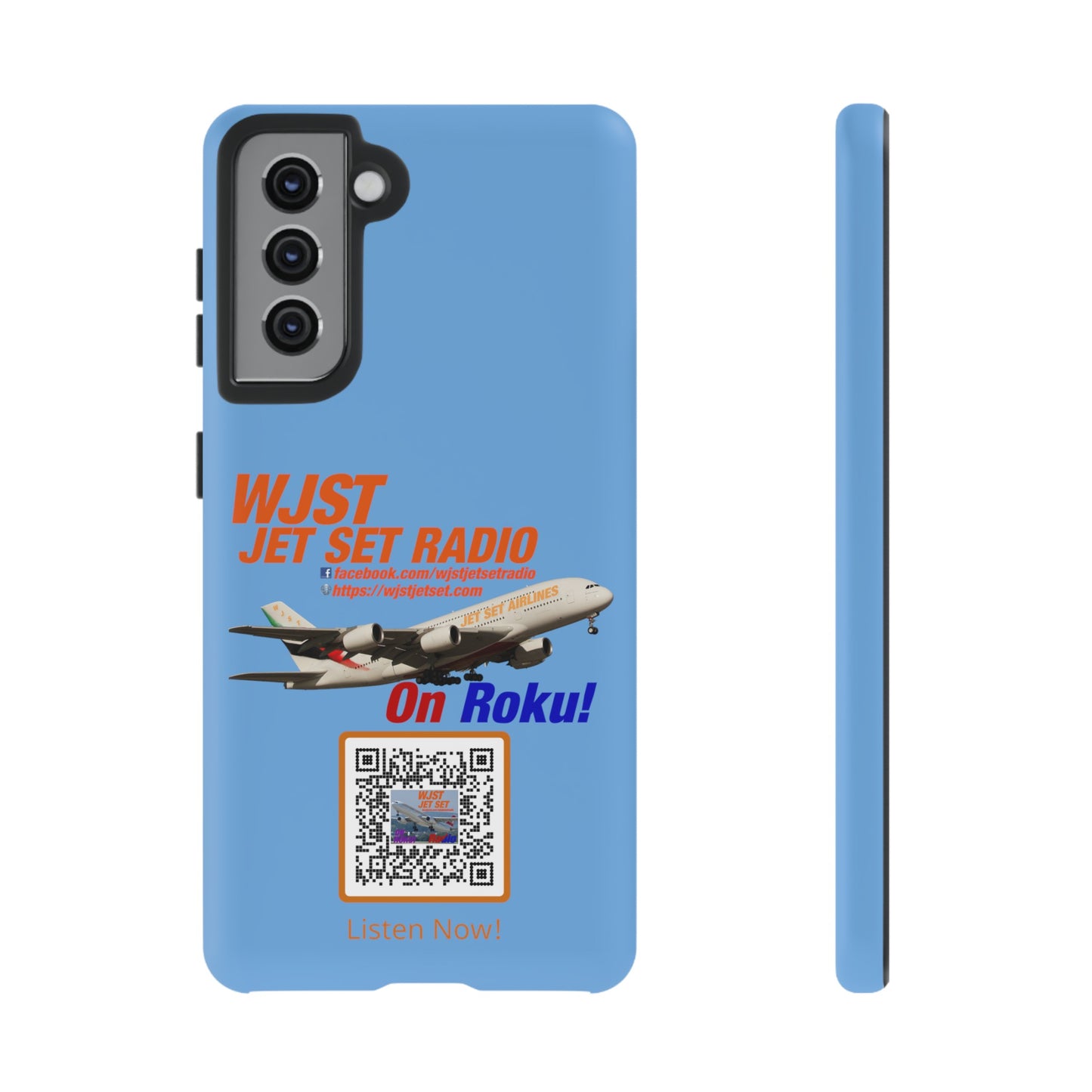 WJST Jet Set Android Tough Phone Case