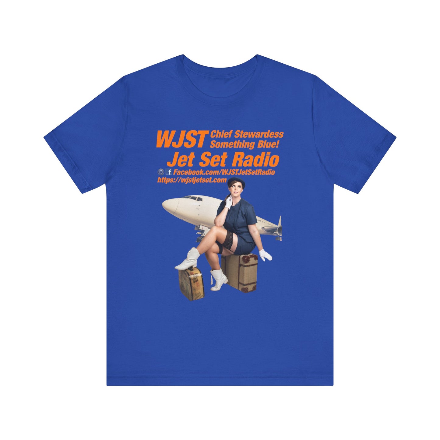 WJST Something Blue Unisex Jersey Short Sleeve Tee