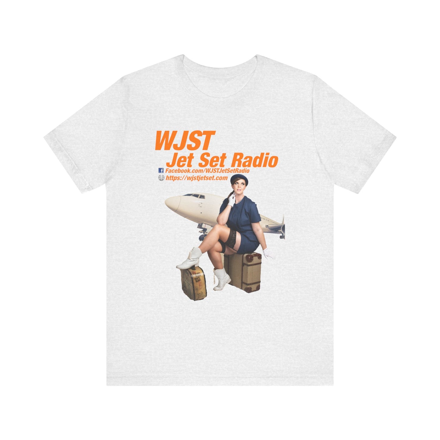 WJST Something Blue Unisex Jersey Short Sleeve Tee