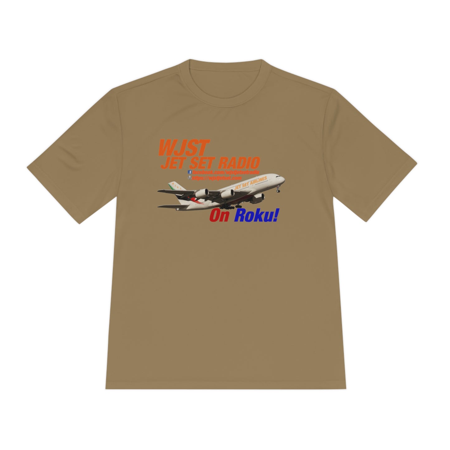 WJST Jet Set Logo Unisex Moisture Wicking Tee