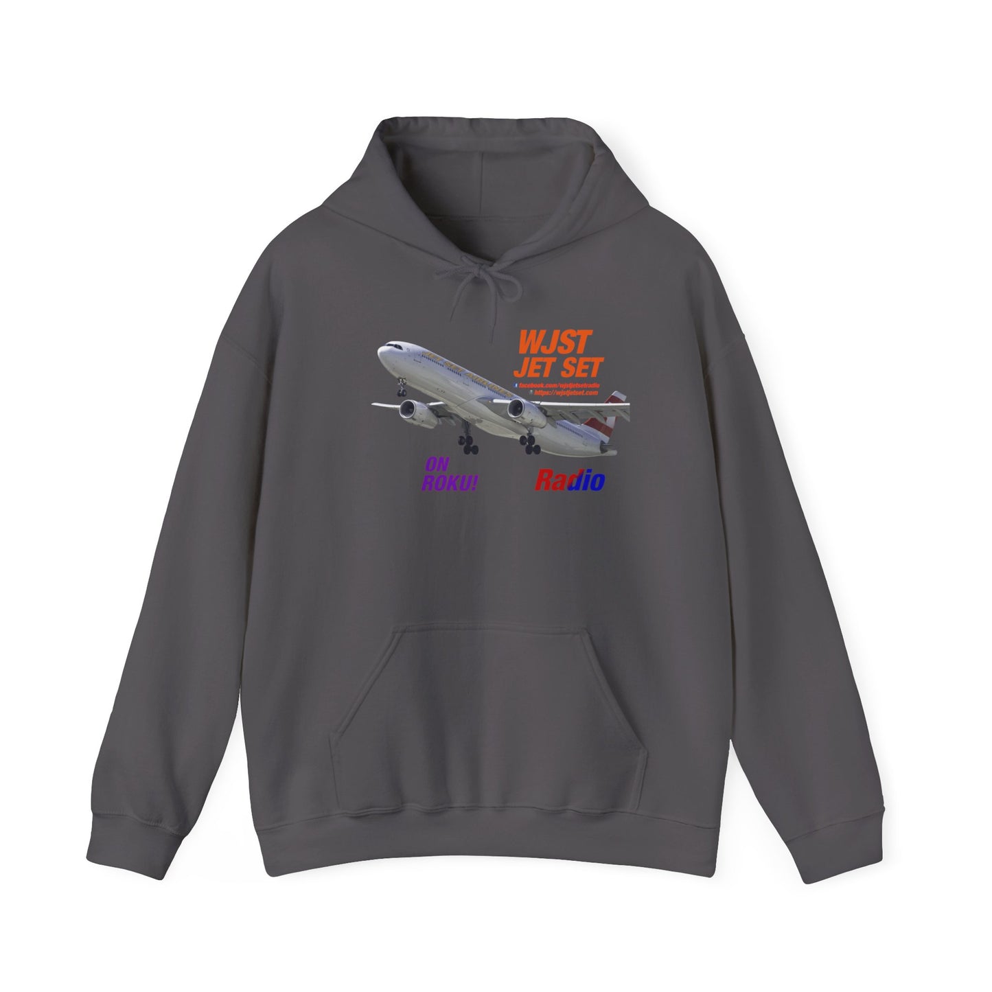 WJST Jet Set Logo Unisex Heavy Blend™ Hooded Sweatshirt