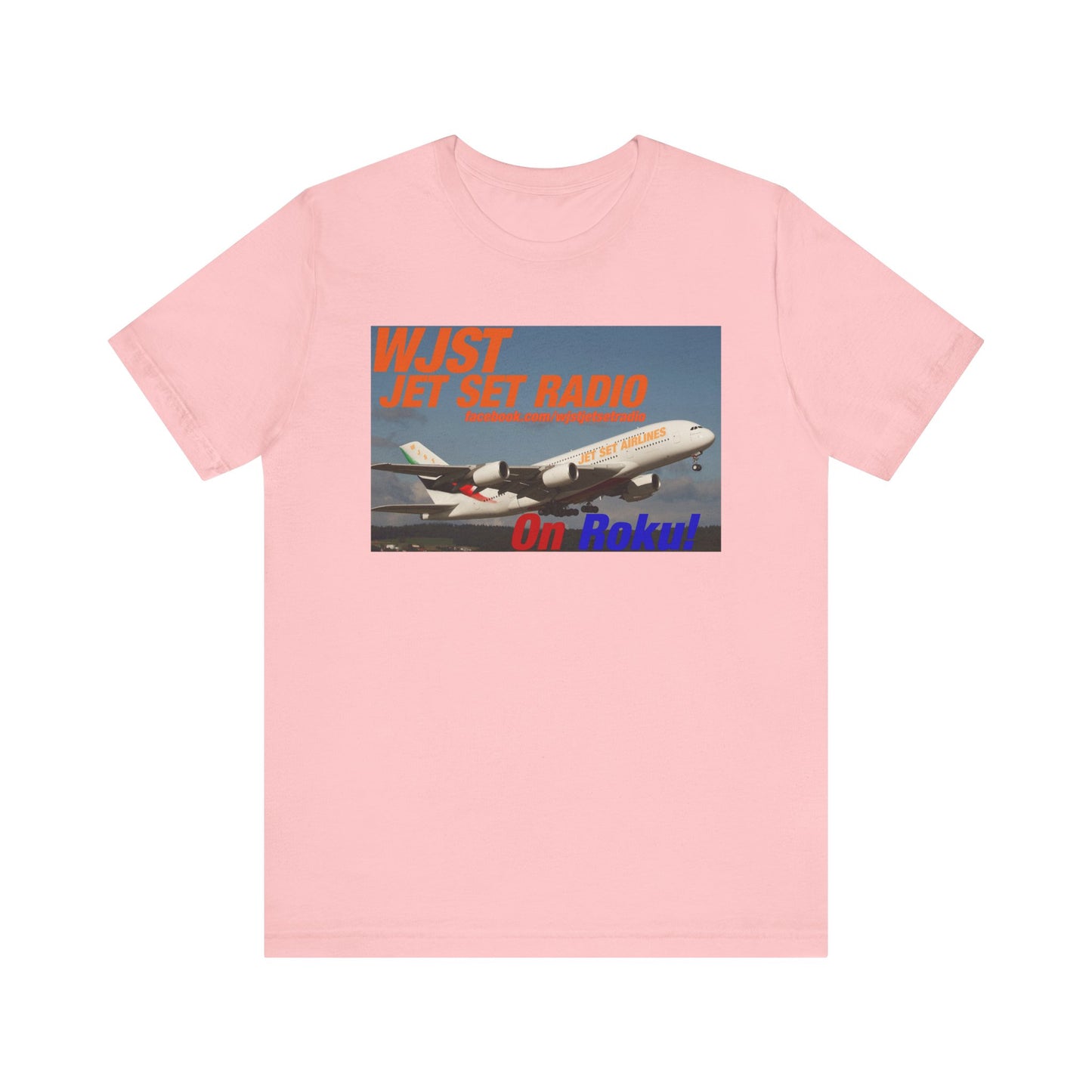 WJST Jet Set Logo Unisex Jersey Short Sleeve Tee