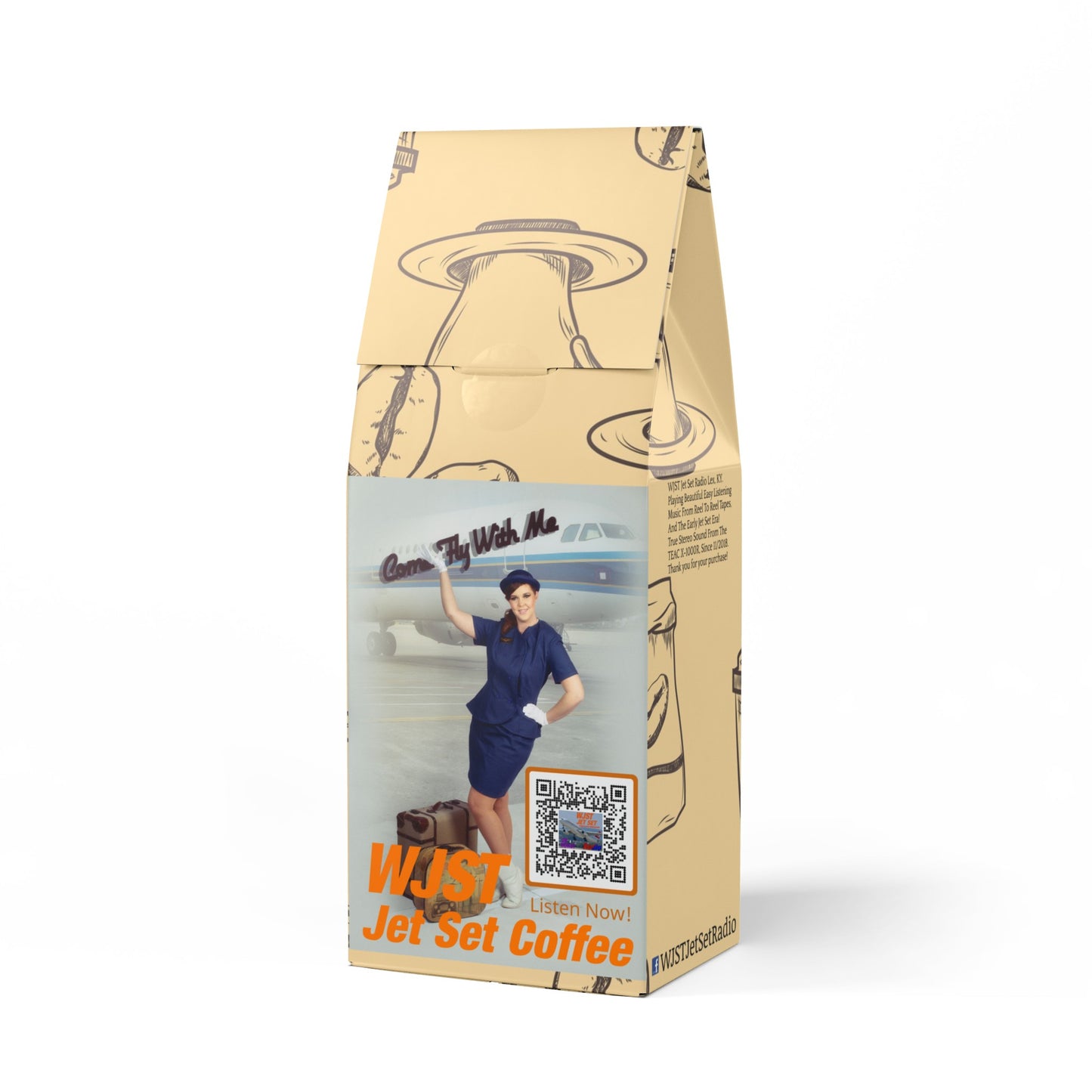 WJST Jet Set Coffee Blend (Medium Roast) Broken Top