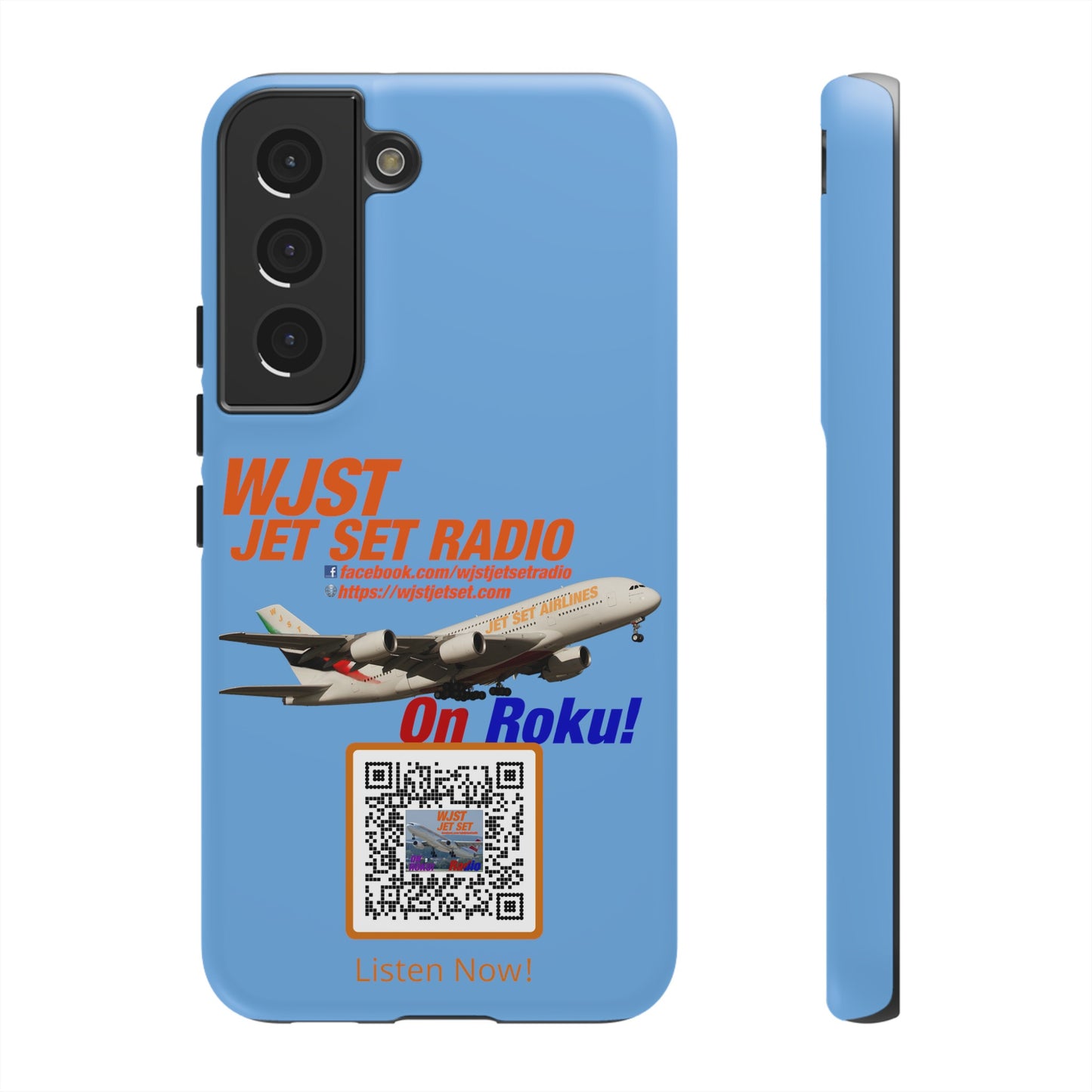 WJST Jet Set Android Tough Phone Case