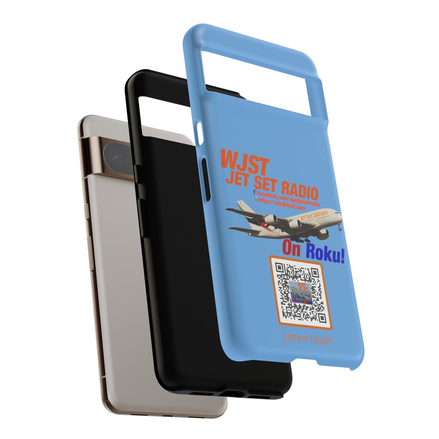 WJST Jet Set Android Tough Phone Case