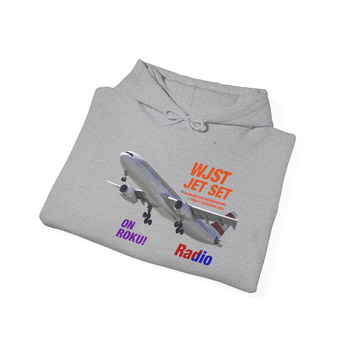 WJST Jet Set Logo Unisex Heavy Blend™ Hooded Sweatshirt