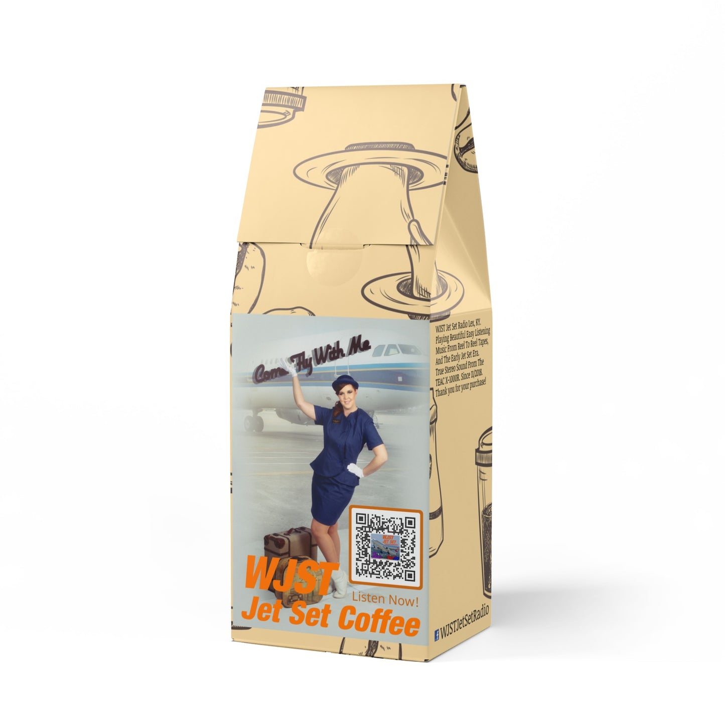 WJST Jet Set Colombia Single Origin Coffee (Light-Medium Roast)