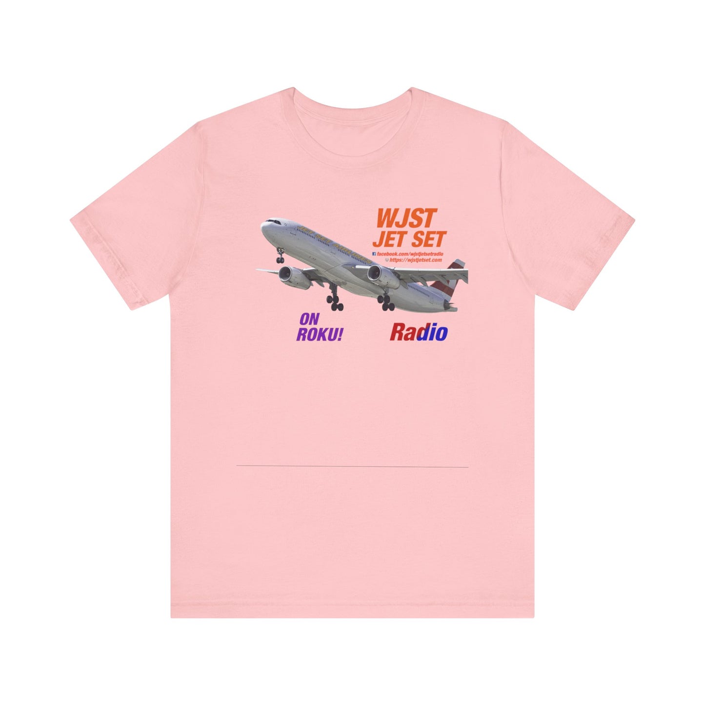 WJST Jet Set Logo Unisex Jersey Short Sleeve Tee