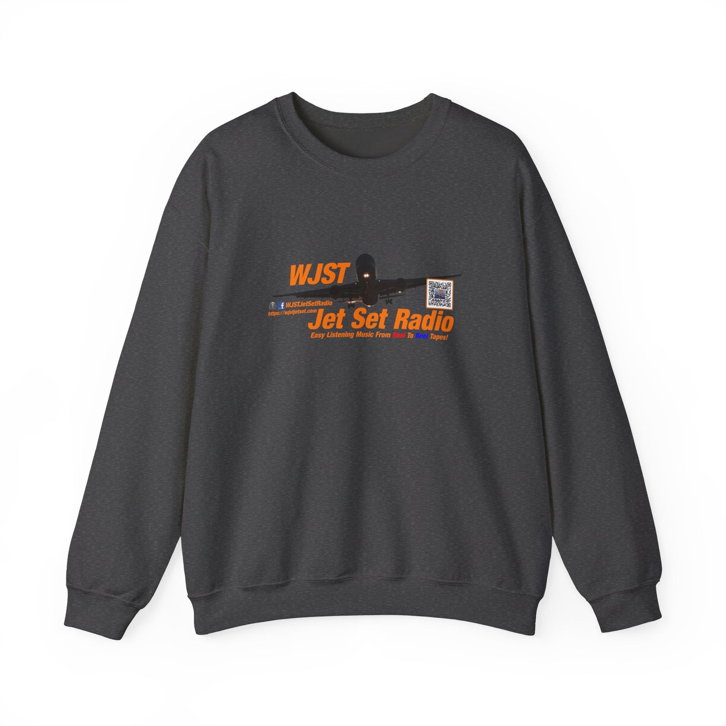 WJST Jet Set Logo Unisex Heavy Blend™ Crewneck Sweatshirt