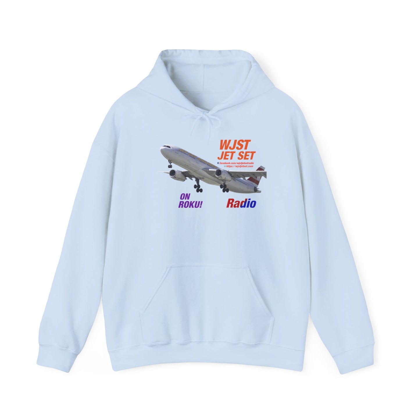 WJST Jet Set Logo Unisex Heavy Blend™ Hooded Sweatshirt