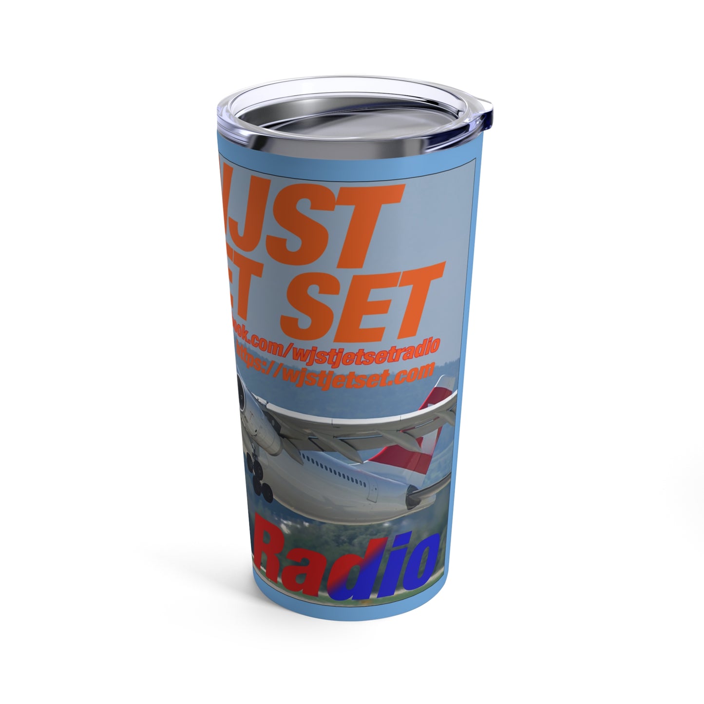 WJST Jet Set Tumbler 20oz