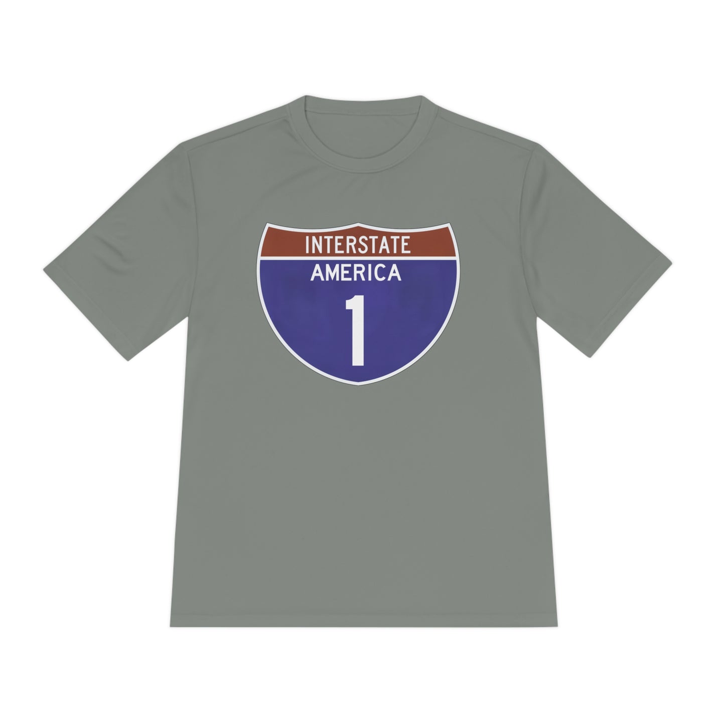 Interstate America 1 Unisex Moisture Wicking Tee