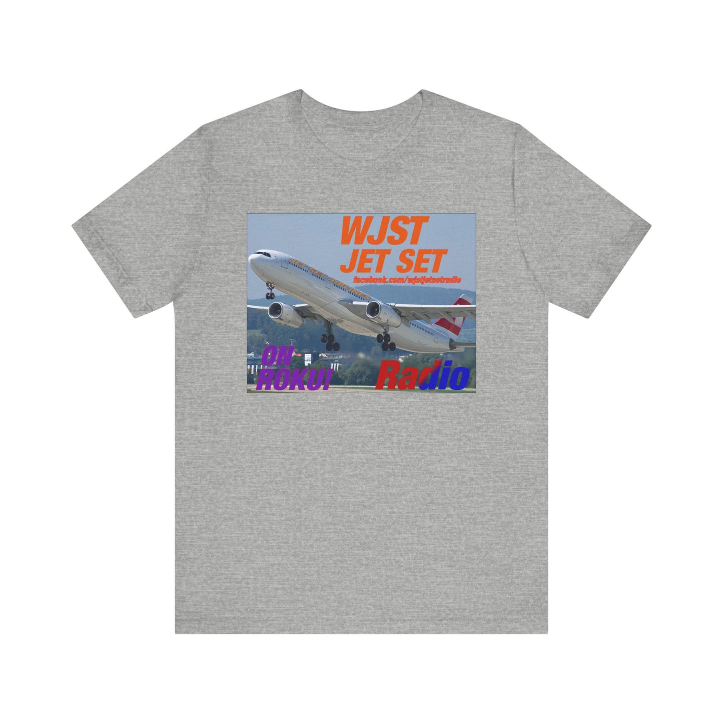 Jet Set Airlines Unisex Jersey Short Sleeve Tee