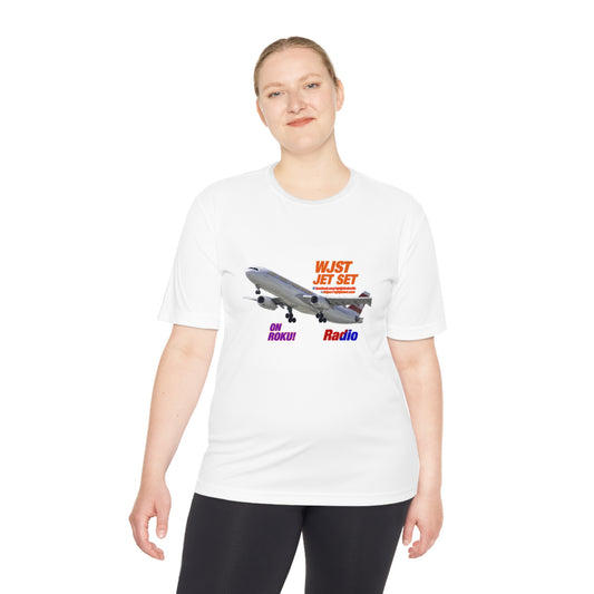 WJST Jet Set Logo Unisex Moisture Wicking Tee