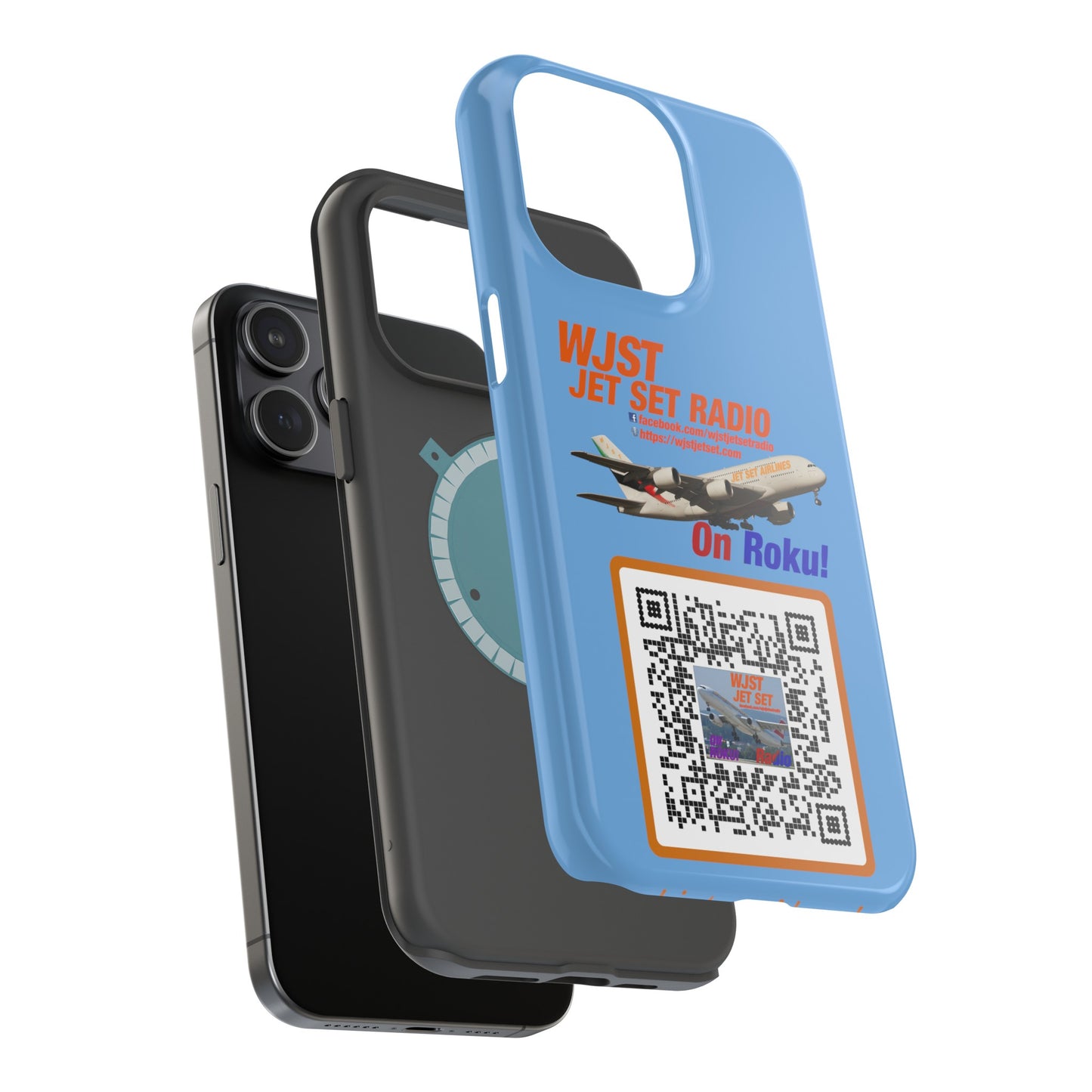 WJST Jet Set iPhone Magnetic Tough Case