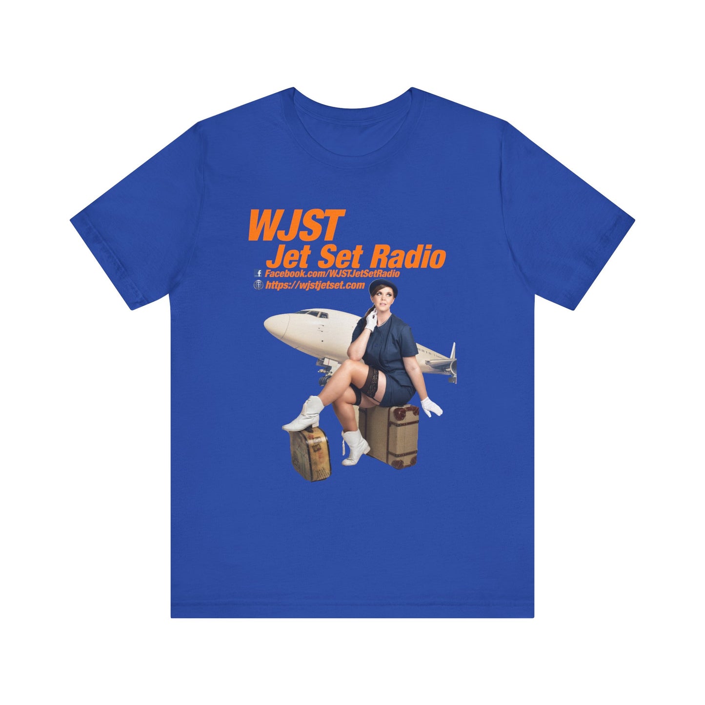 WJST Something Blue Unisex Jersey Short Sleeve Tee