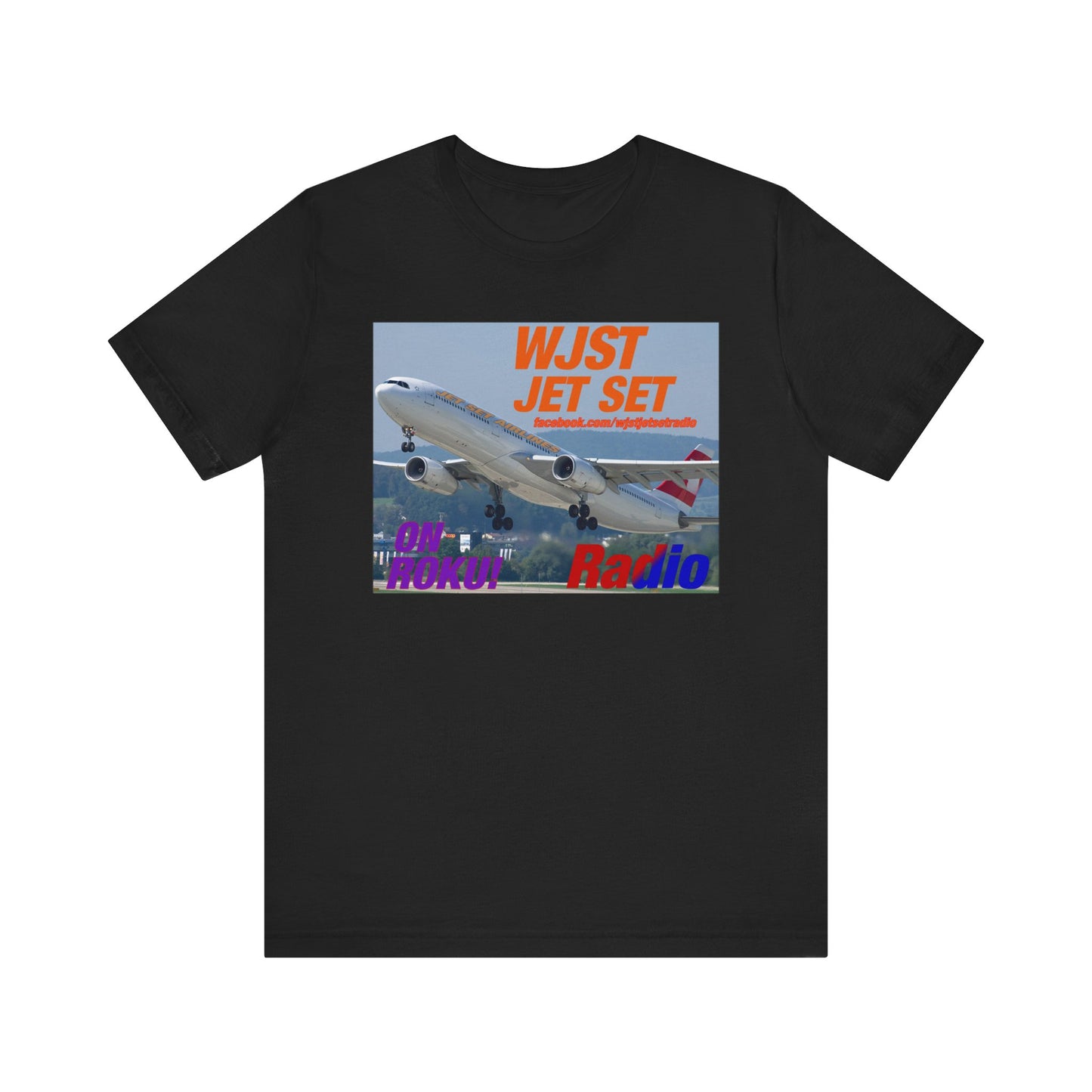 Jet Set Airlines Unisex Jersey Short Sleeve Tee