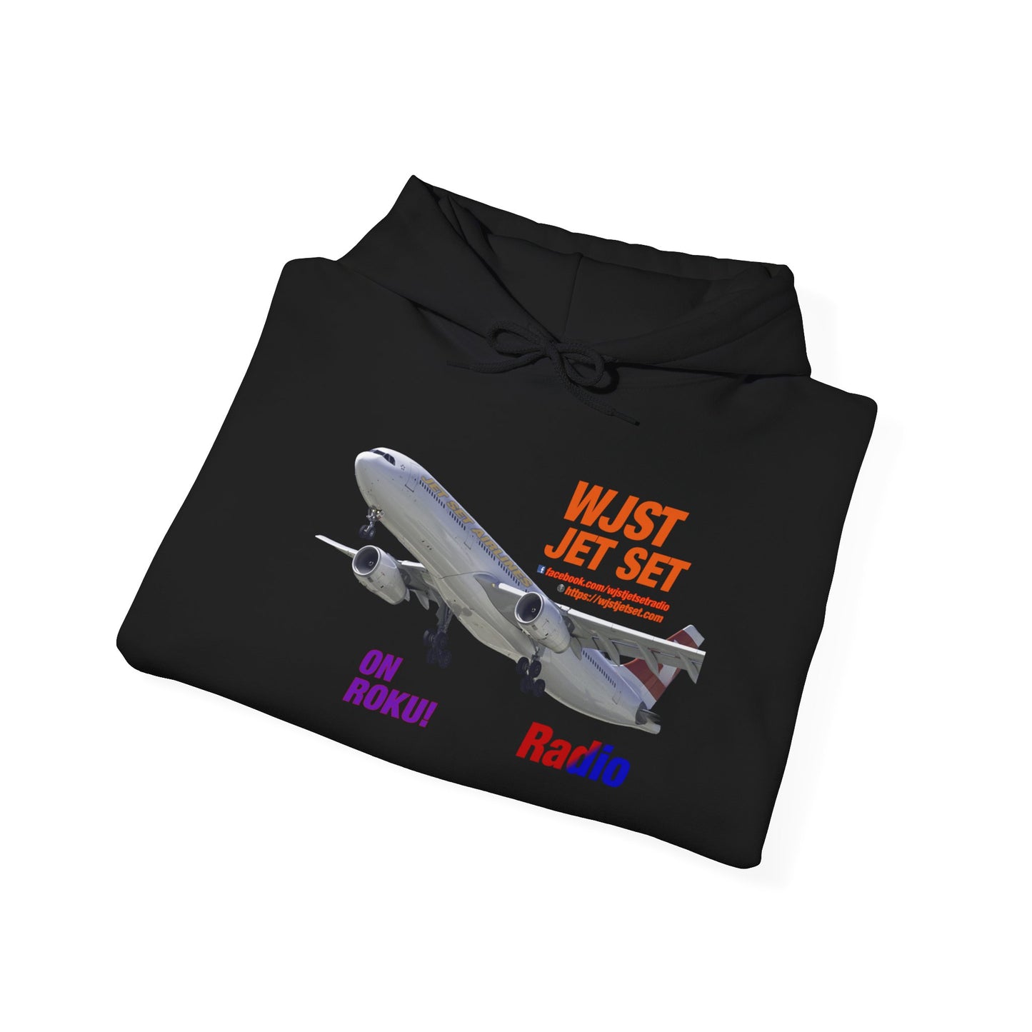 WJST Jet Set Logo Unisex Heavy Blend™ Hooded Sweatshirt