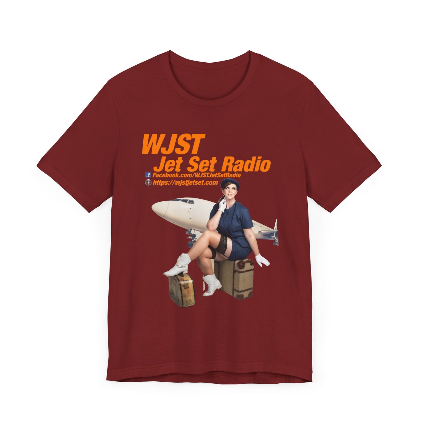 WJST Something Blue Unisex Jersey Short Sleeve Tee