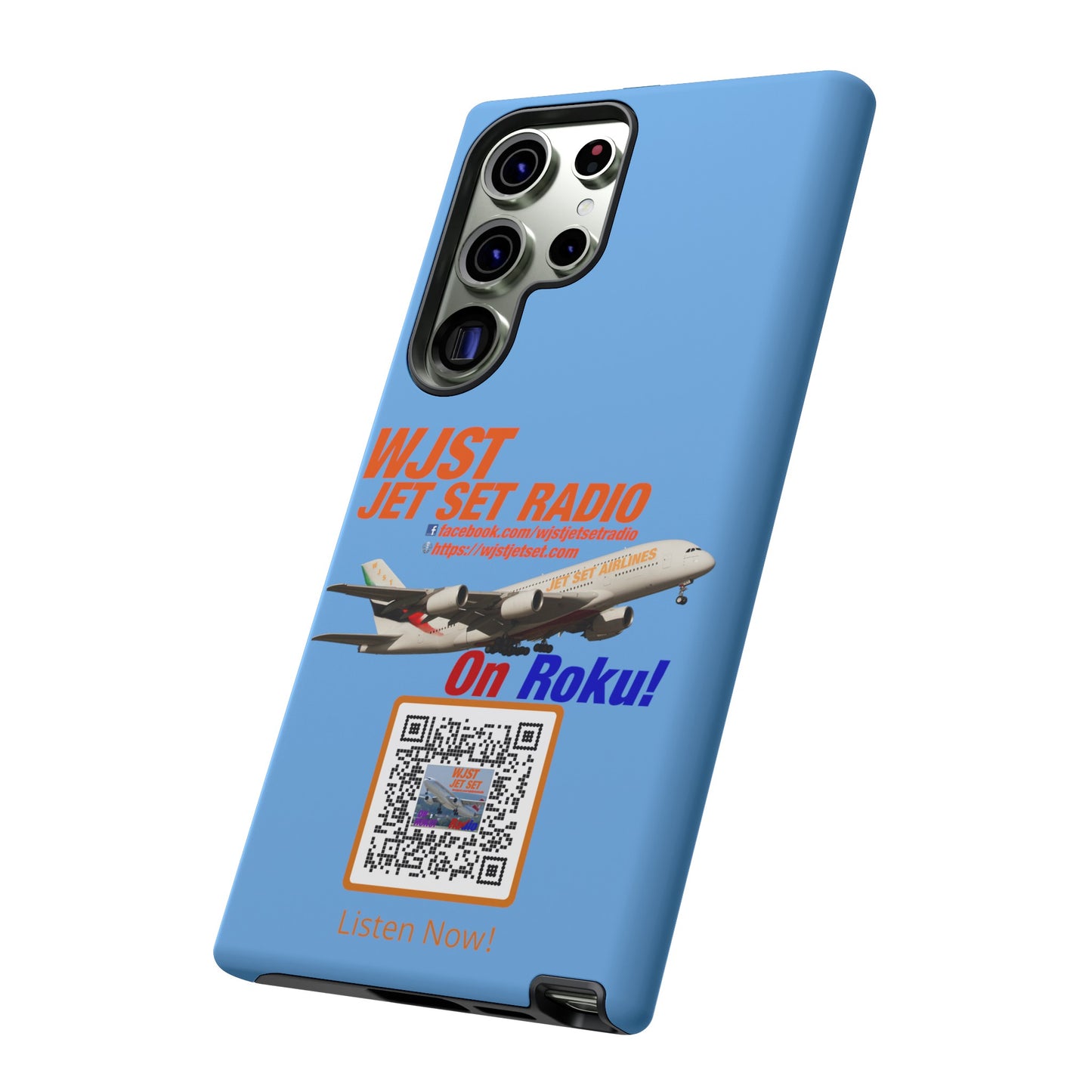 WJST Jet Set Android Tough Phone Case