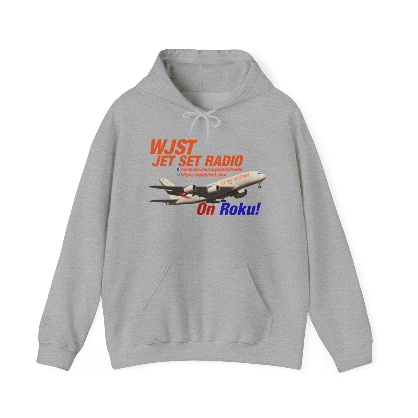 WJST Logo Unisex Heavy Blend™ Hooded Sweatshirt